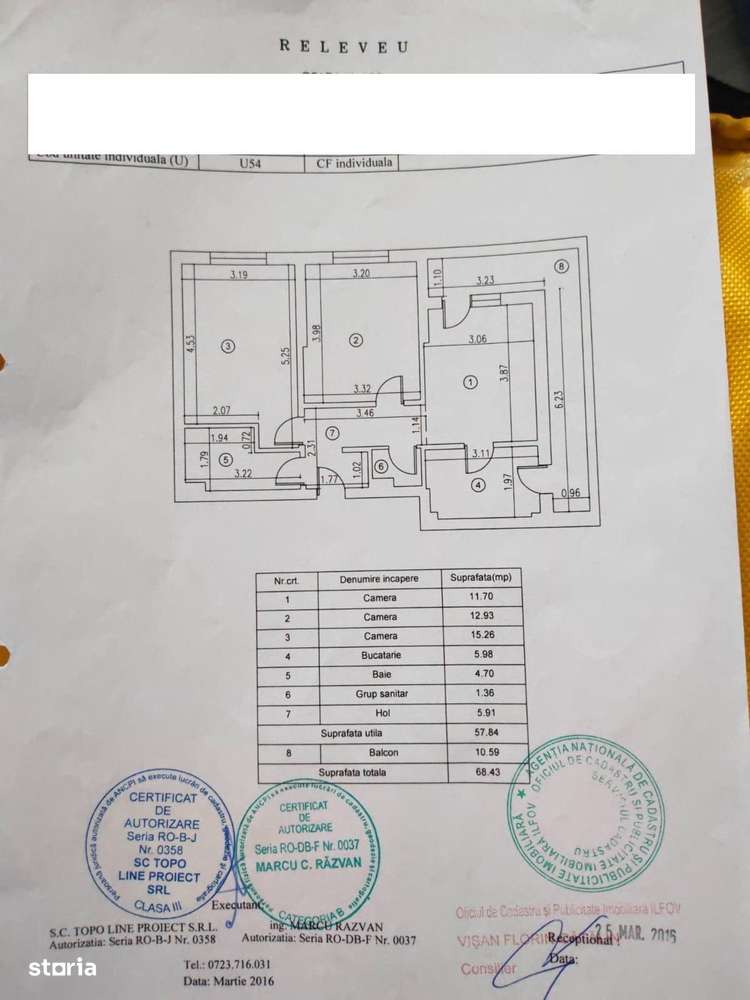 Apartament 3 camere Militari Residence mobilat si utilat