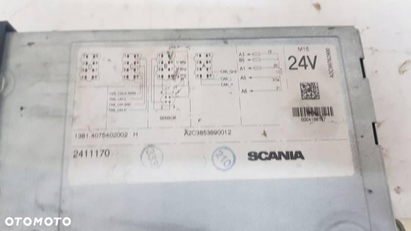 tachograf scania r 2411170 - 2