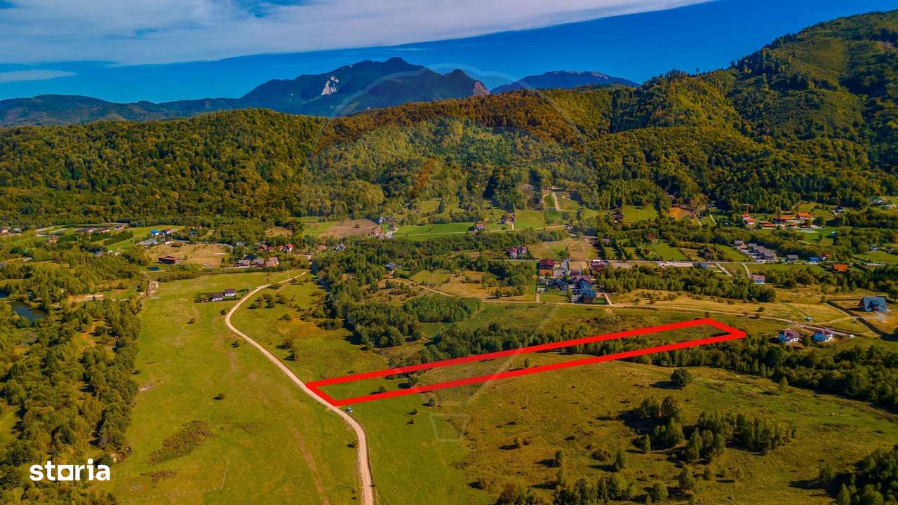 Teren Rasnov, Valea Panicelului 4253mp, izvor pe teren - Imagine principală: 5/9