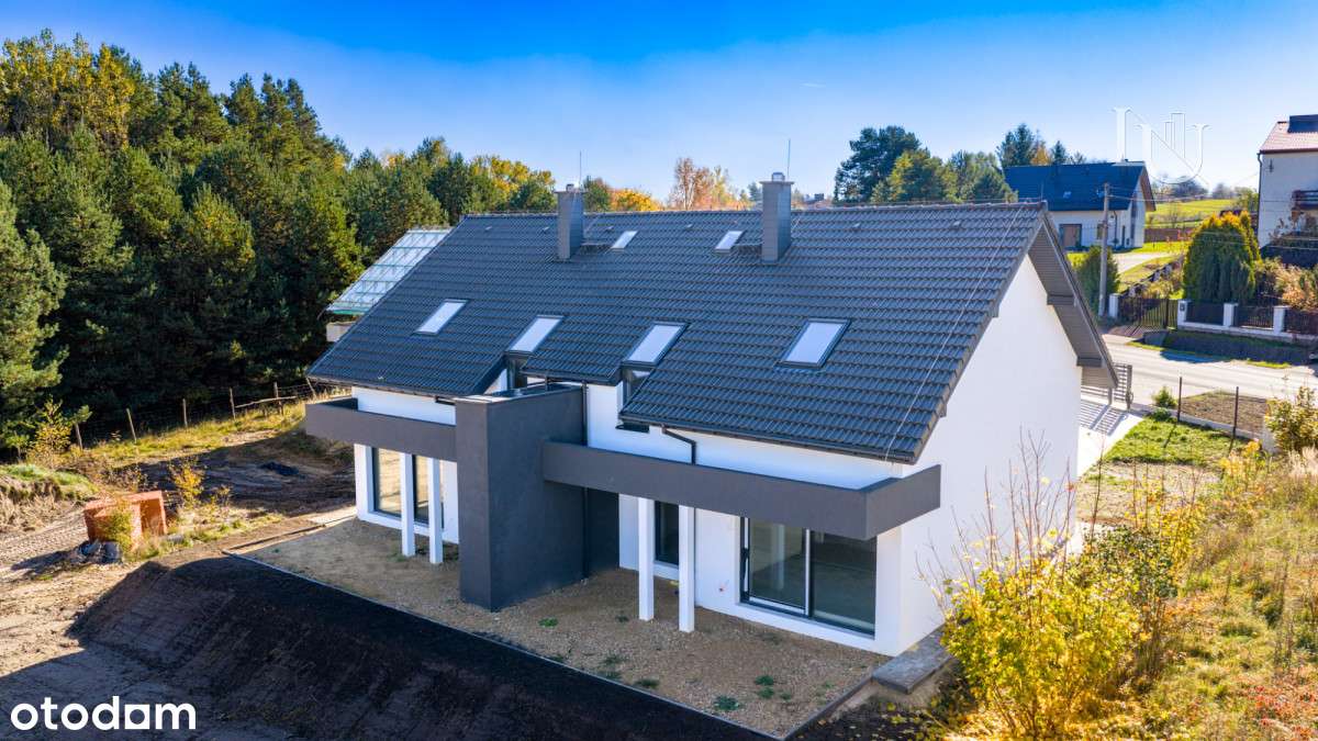 Bliźniak z dużą działką w sąsiedztwie jeziora-5