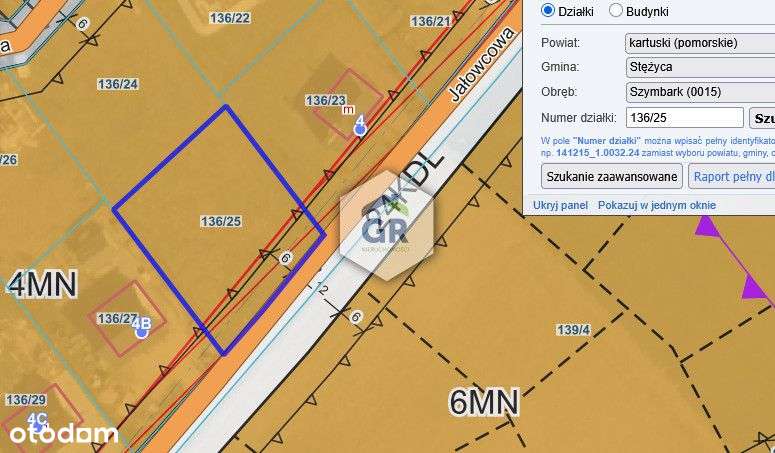 Działka pod zabudowę mieszkaniową // Szymbark-9