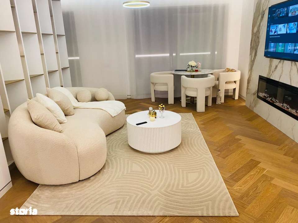 Apartament 2 camere | Baneasa-PINES| PARCARE|MASINA SPALAT VASE|2 BAI| - Imagine principală: 3/19