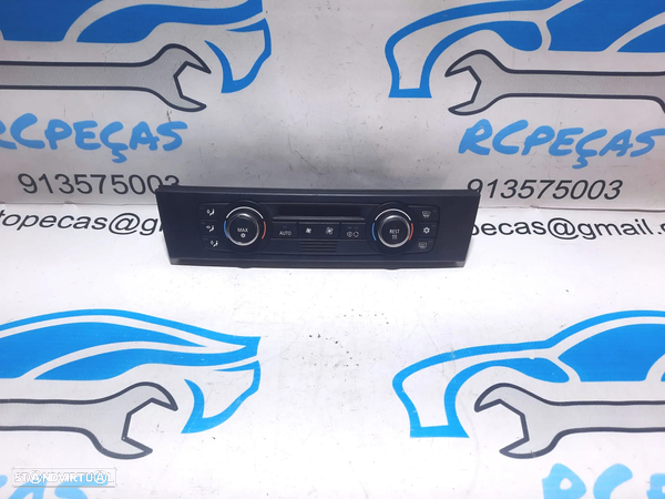 DISPLAY SOFAGEM COMANDO CHAUFFAGE AR CONDICIONADO AC CLIMATRONIC BMW SÉRIE 1 E81 A2C531430355 SERIE 1 E87 E82 E88 SERIE 3 E90 E91 E92 E93 - 3