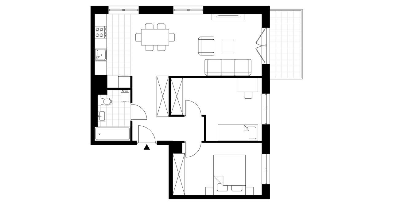 Ludowa Park | mieszkanie 3-pok. | B_M32 - Pełny obrazek: 4/9