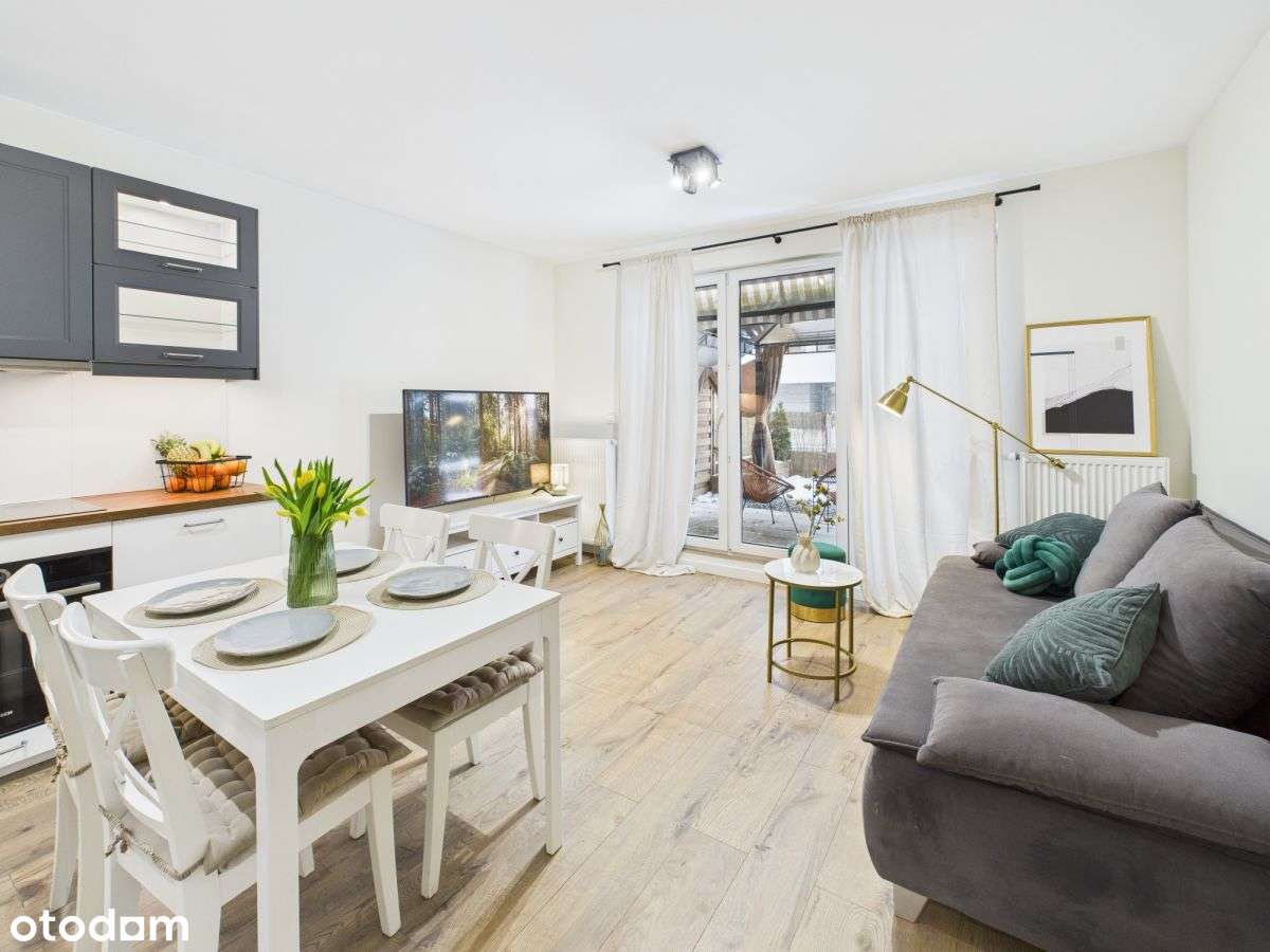 Dwupokojowe mieszkanie z ogrodem - Lipowa Art-1