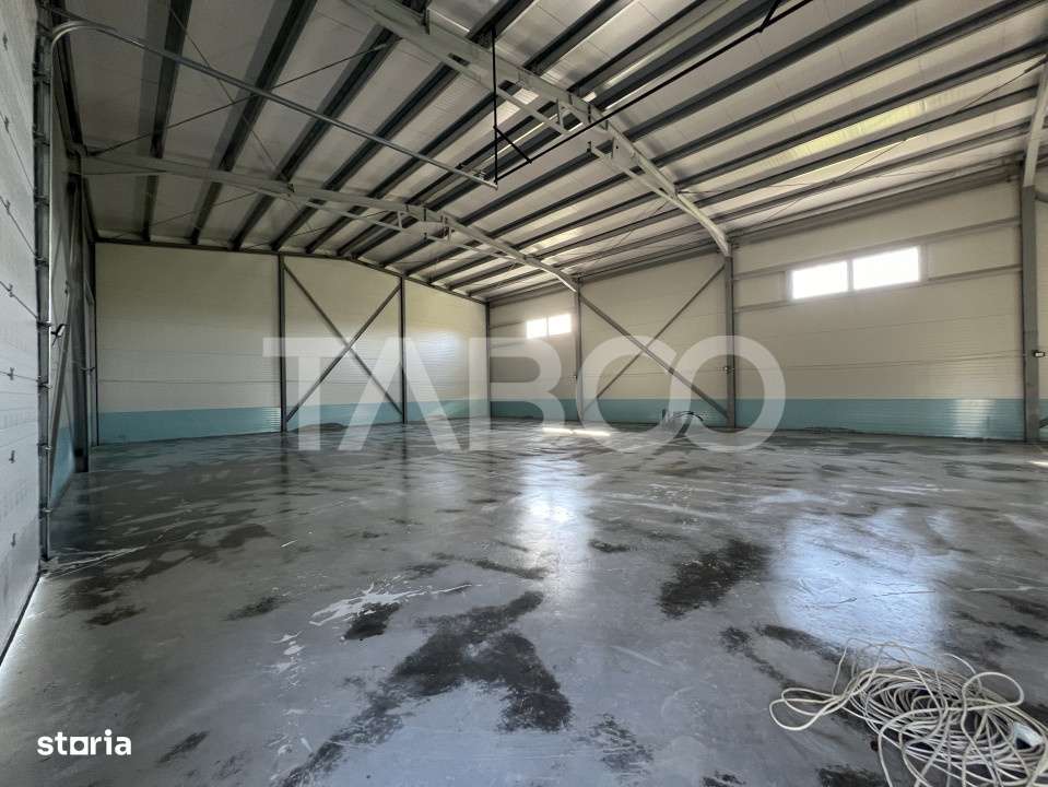 Hala industriala de vanzare 528 mp utili zona Vest a Sibiului - Imagine principală: 4/9