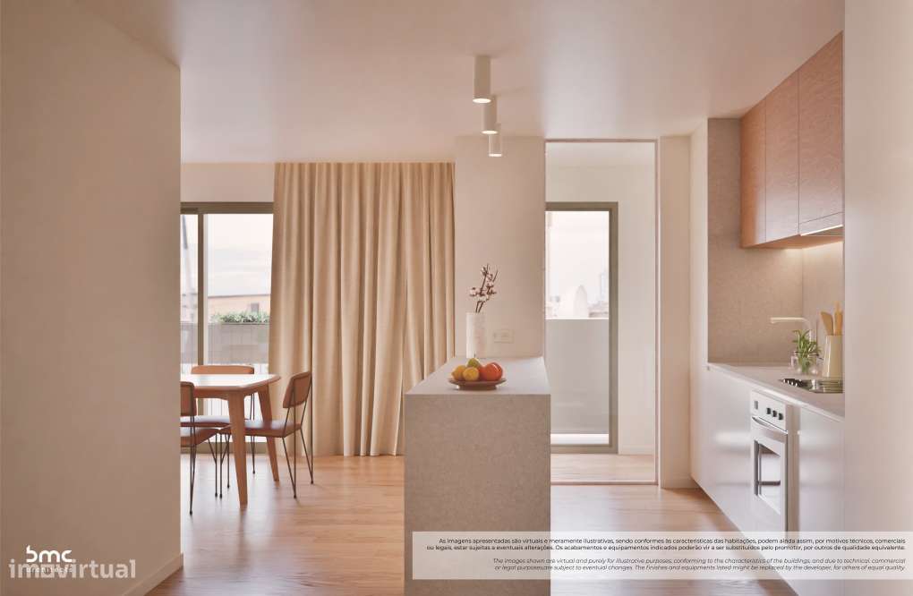 Apart. Novo T2 c/Lugar de Garagem | Empreendimento Bela Vista Tower - Grande imagem: 4/16