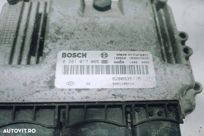 Calculator motor ecu 2.0 dci m9r 8200935115 0281017065 Opel Vivaro B seria - 3