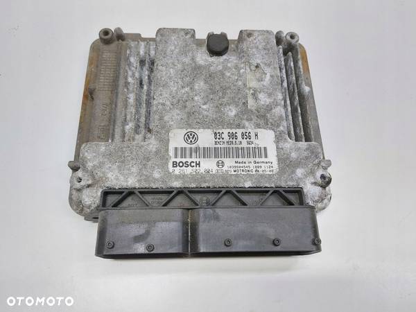 STEROWNIK KOMPUTER ECU SILNIKA VW GOLF V 1.4 FSI 03C906056H - 1