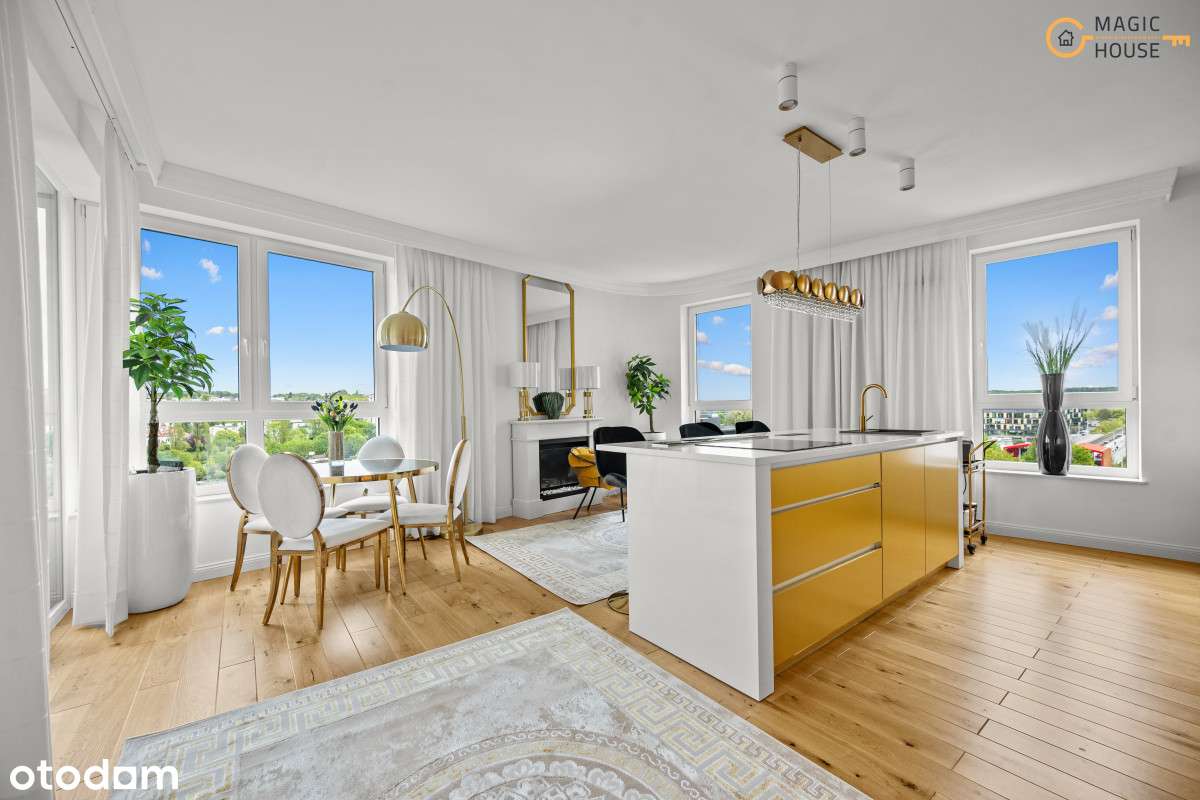 Luksusowy apartament z widokiem na Zatokę