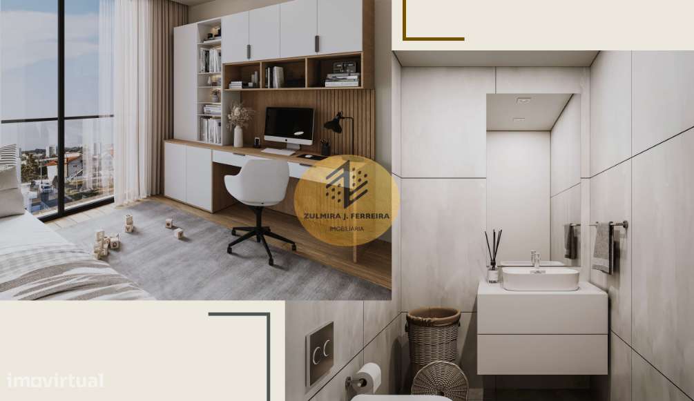 Apartamento novo T2 c/ Varanda, próximo H. S. João-4