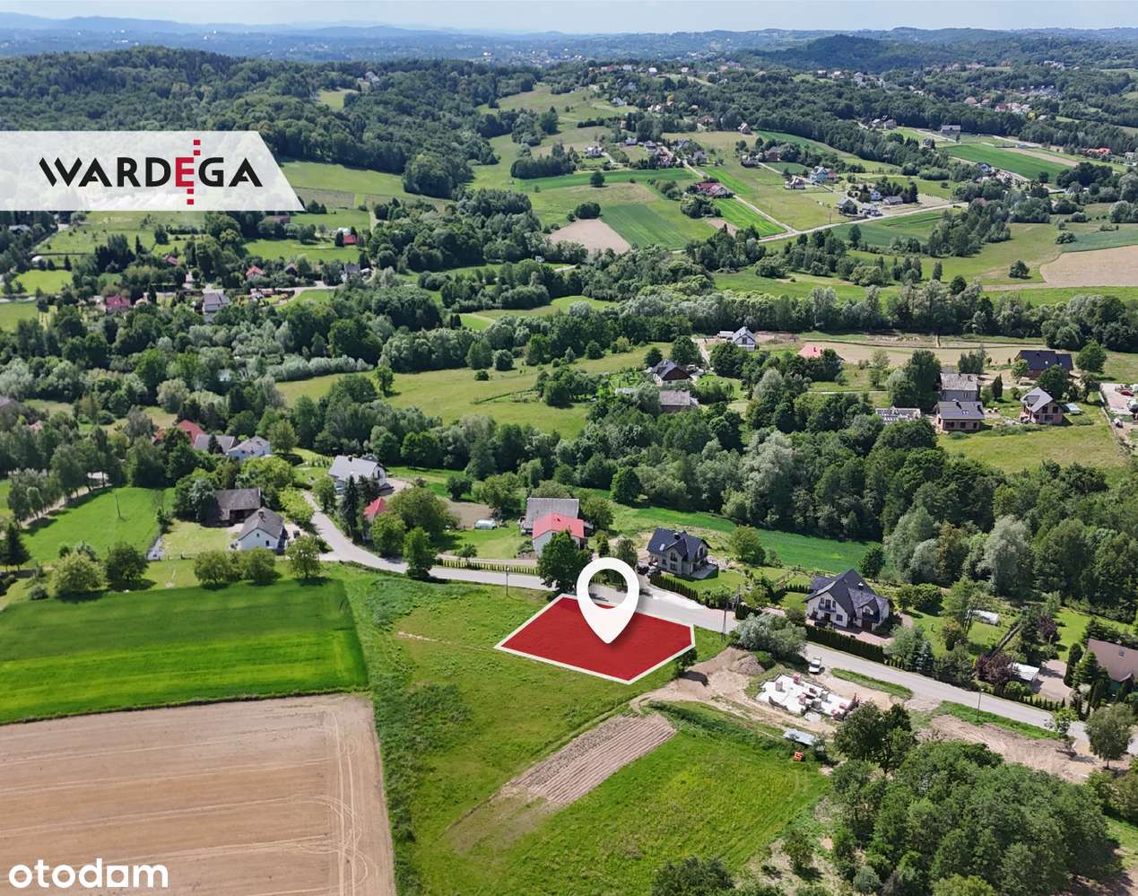 Działka budowlana 12.40 a – Niżowa - Pełny obrazek: 5/7