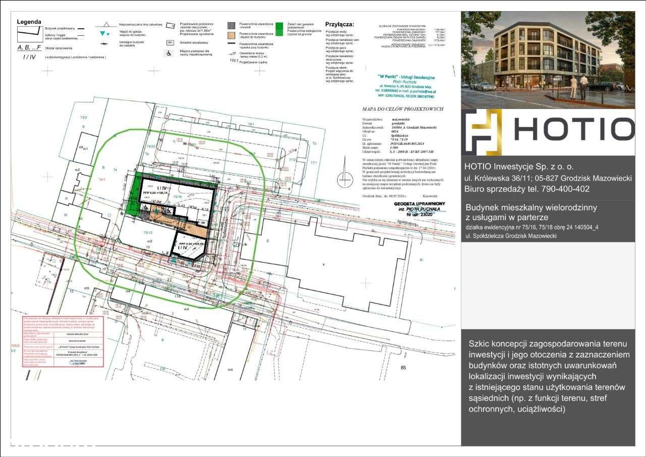 Grodzisk Maz. przy kinie - 2 pokoje M13-9