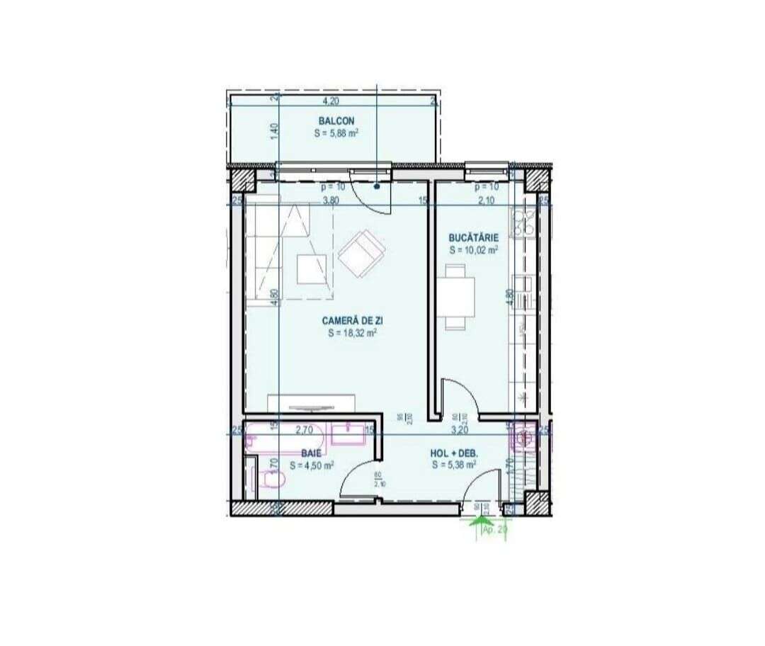 Direct Dezvoltator: Ap. langa Palas | 110.250€ +TVA | 0% Comision-4