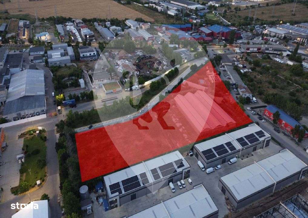 Teren generos- 9000mp- zona preponderent industrial/logistic- Popesti - Imagine principală: 2/2