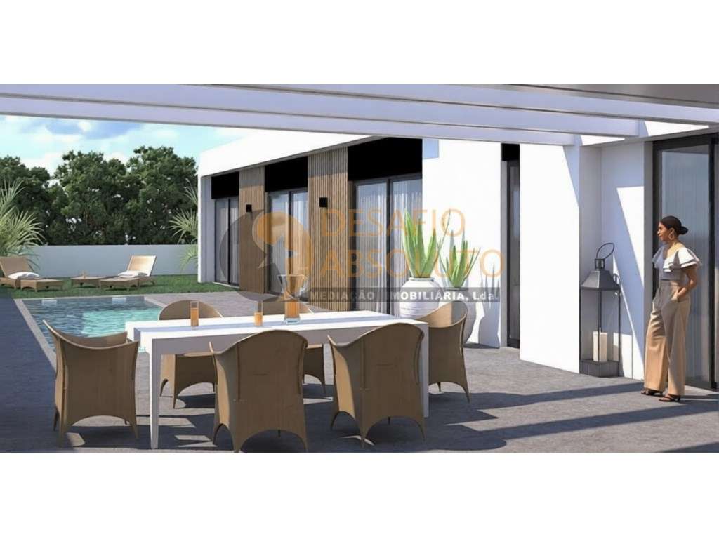 Moradia Isolada Térrea T4, com Piscina e Garagem. Azeitão - Grande imagem: 5/23