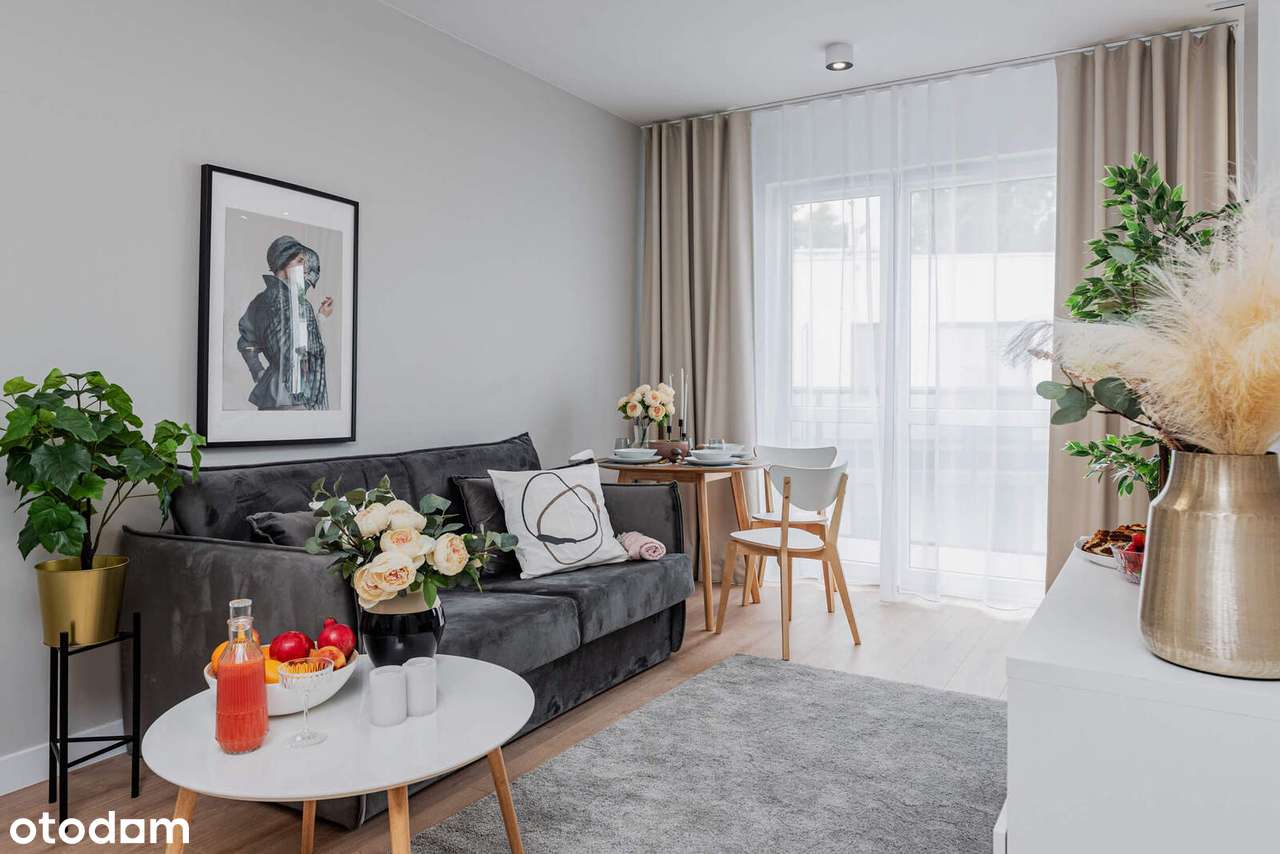 BEZ PROWIZJI, 2 pokoje, duża kuchnia, balkon, WiFI w cenie, PETS OK