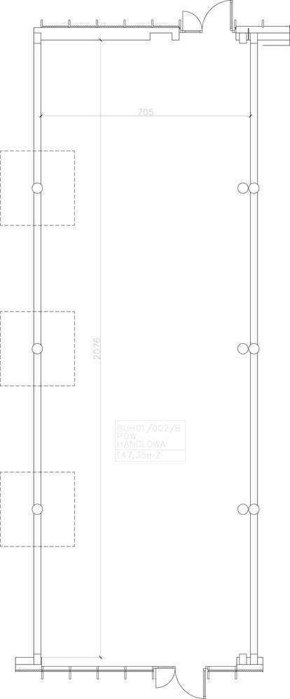 Lokal Handlowo- Usługowy   147.35 m² - handel/gastronomia. - Pełny obrazek: 3/8