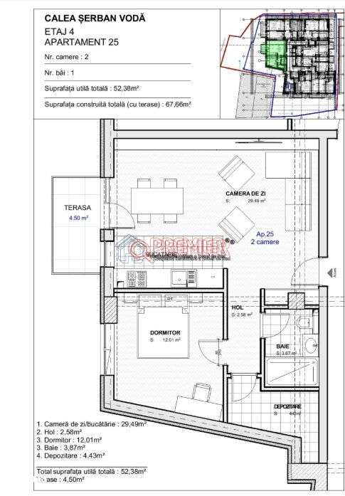 Carol Park - Apartament 2 Camere - Tineretului - Bloc Nou Premium - Imagine principală: 3/6
