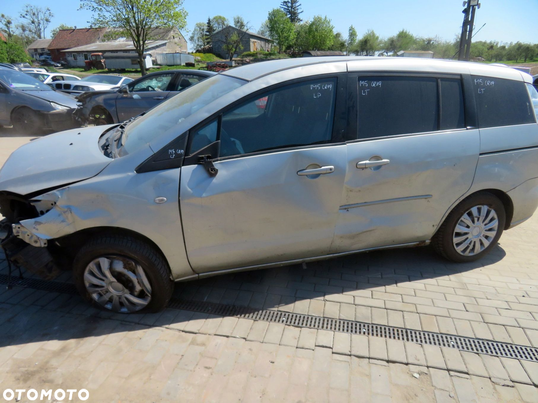 MAZDA 5 CR19 I 2006 22R 2.3 16V L3-V L3X 156KM FNH9 SREBRNY na części - 2