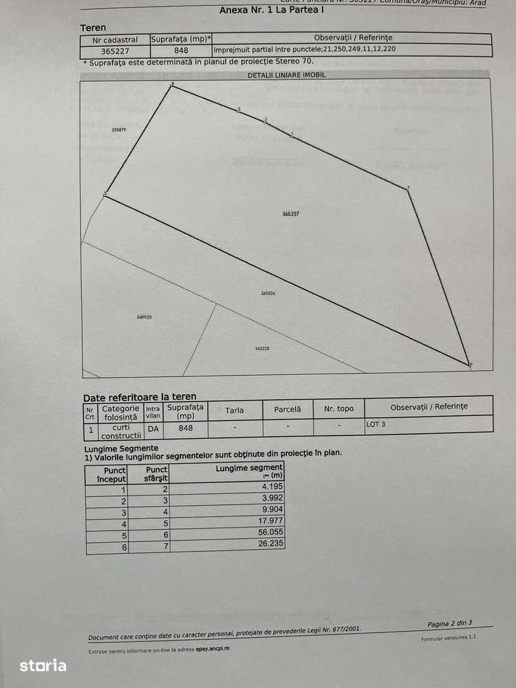 Teren intravilan direct de la proprietar fara comision, 2069 mp Gai - Imagine principală: 4/6