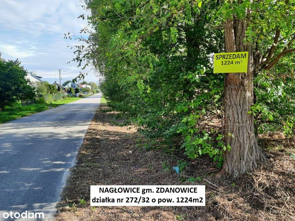 Działka budowlana (plan) 1224m2 przy asfalcie cena 69.900zł-14