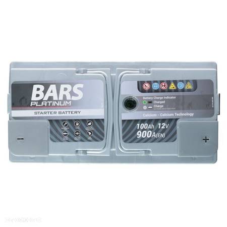 Akumulator BARS PLATINUM 12V 100Ah 900A EN - 3