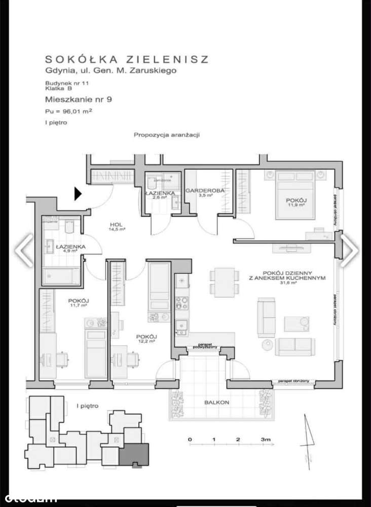 Słoneczne 2 Miejsca W Hali Widok Las | Chwarzno - Pełny obrazek: 4/20