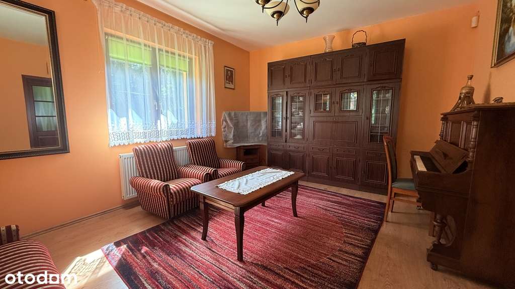 Duża działka, 4 pokoje, ogród i garaż, ul.Rybna-5