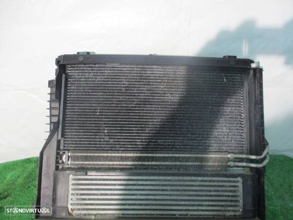 Radiadores Termo ventilador Plásticos BMW E60 E61 Conjunto Temos para 520d 525d 530d 535d - 2