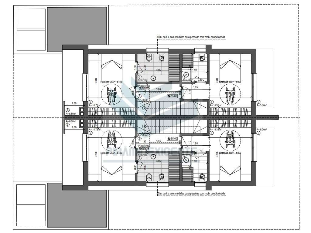 MoradiaT3+1 Duplex, 1 Quarto R/C + 2 Suítes 1ºpiso - Grande imagem: 5/9