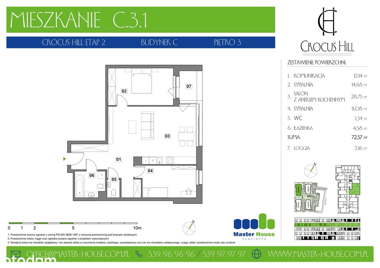 Crocus Hill | mieszkanie C_3_1 - Pełny obrazek: 2/8