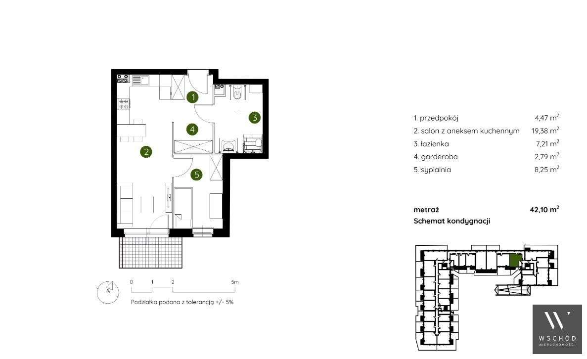 2 pokoje + ogródek w atrakcyjnej cenie-3