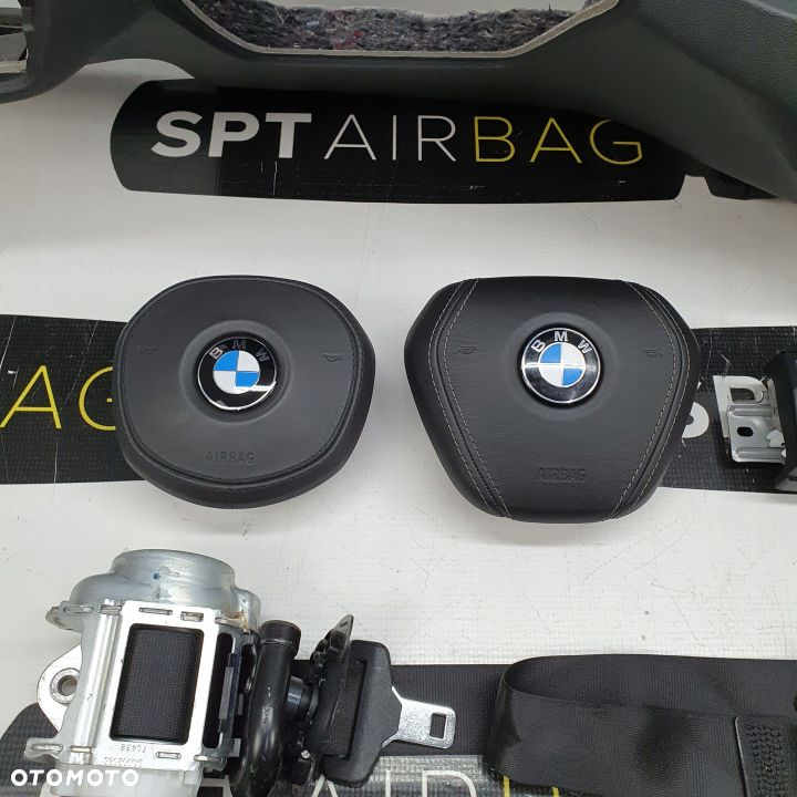 BMW G30 G31 KONSOLA DESKA AIRBAG PODUSZKI PASY - 8