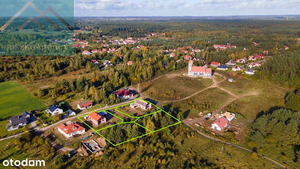 Domy w Różnowie.Stan surowy otwarty, duża działka-16