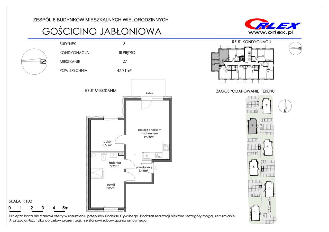 Gościcino ul. Jabłoniowa 3/27 (lokal J1_27)