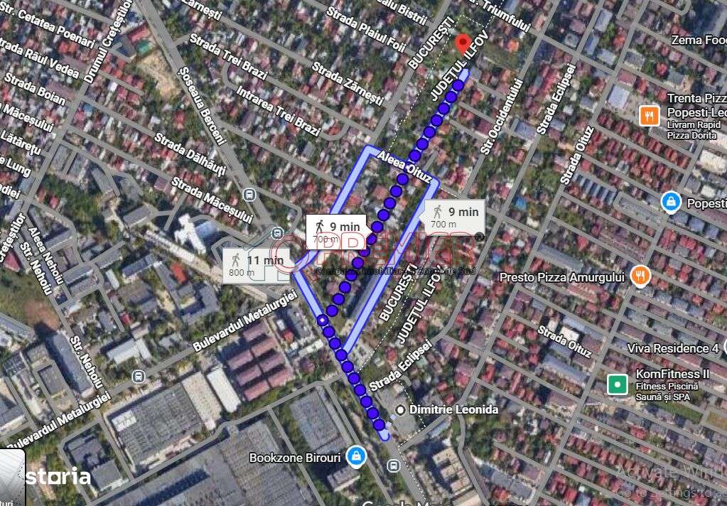 Garsonier investitie Metrou Dimitrie Leonida - Parcare