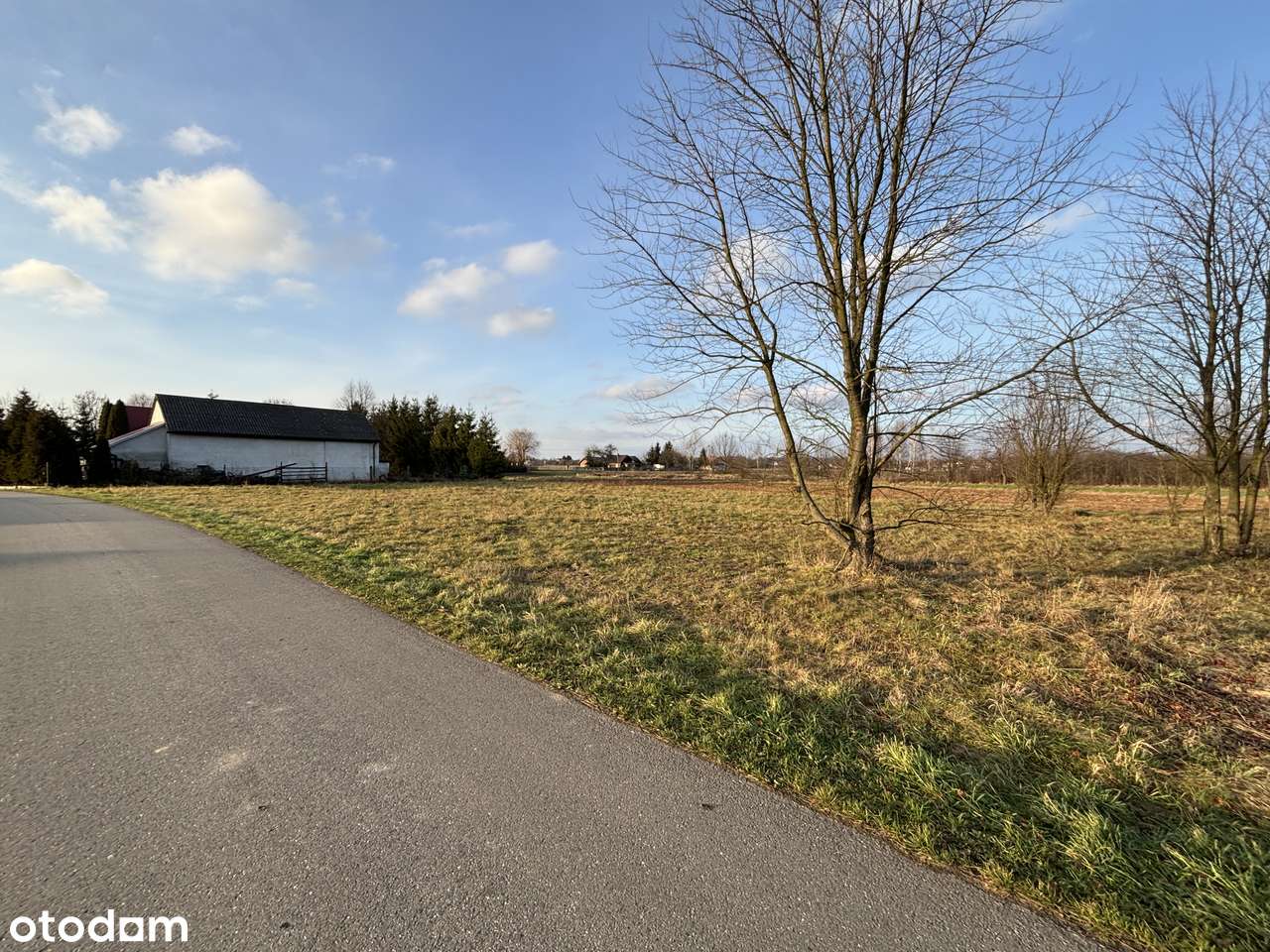 Działka 10 arów_Tuszyma_ dojazd asfaltowy_pozwolenie na budowę!-4