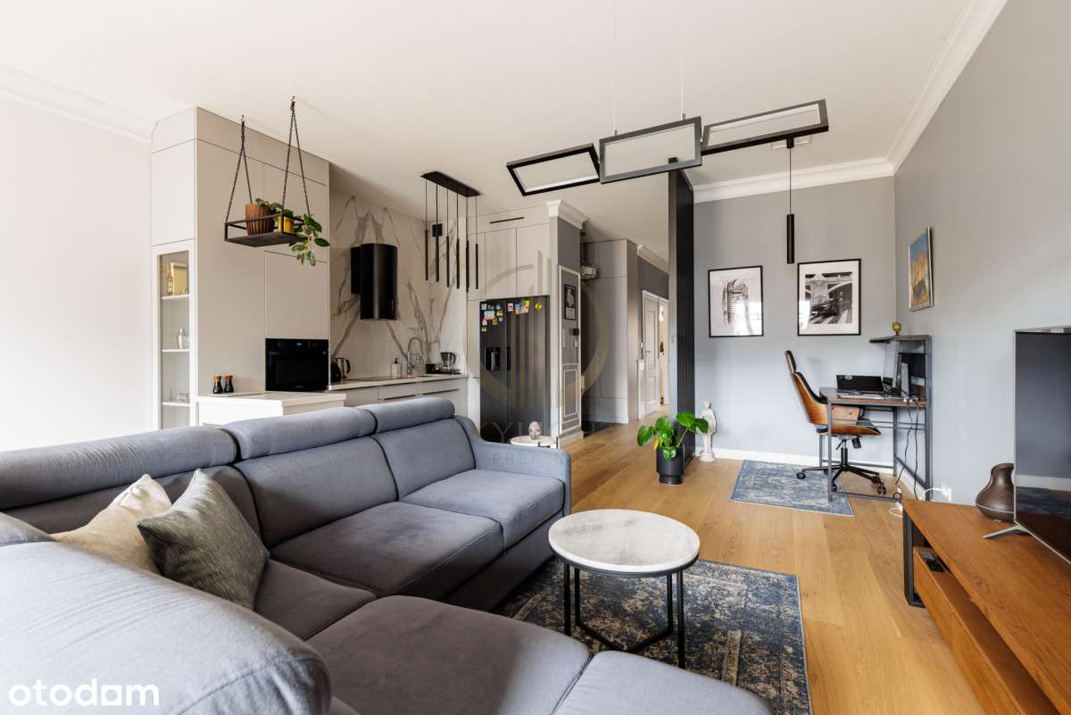 Trzypokojowy apartament z 30 m2 tarasem-1