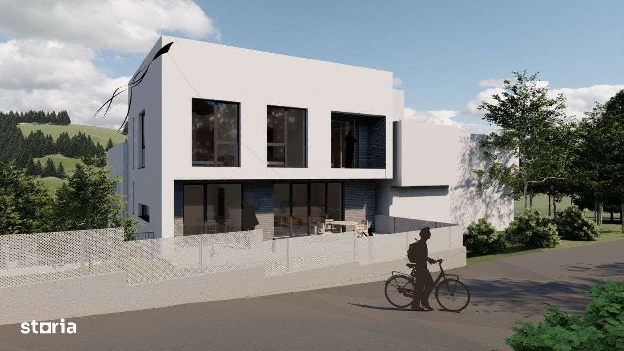 Duplex semifinisat cu view,  123 mp,  teren 226 mp, zona Stejarului - Imagine principală: 3/11