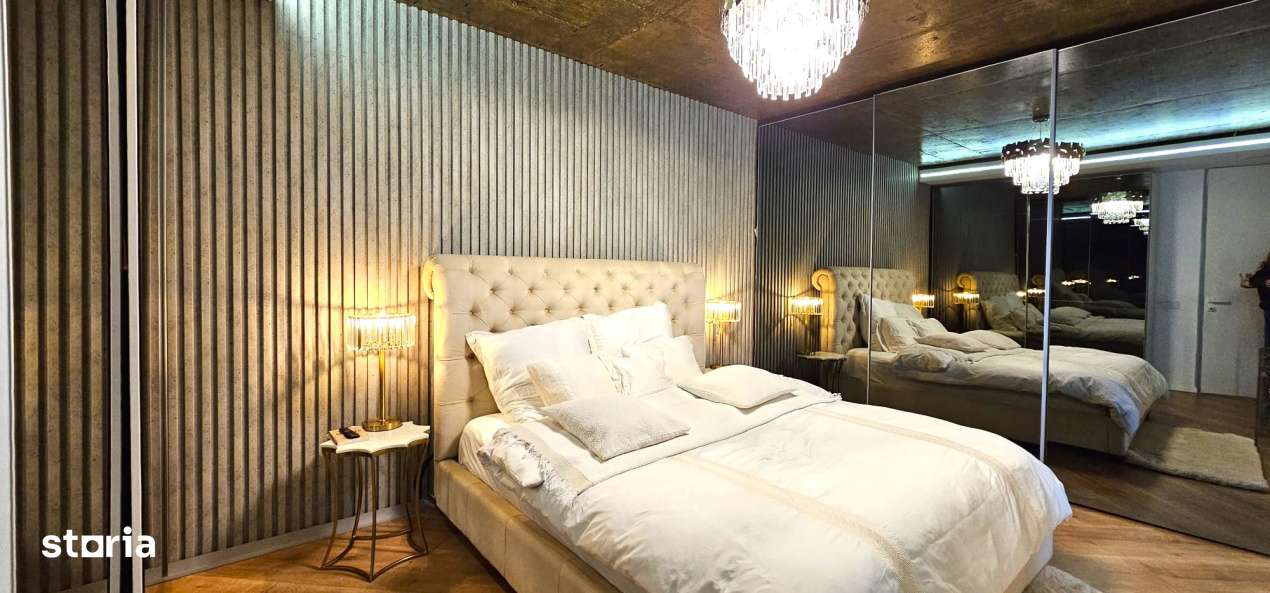 Apt LUX 2 camere, mobilat, utilat, loc de parcare INCLUS-7