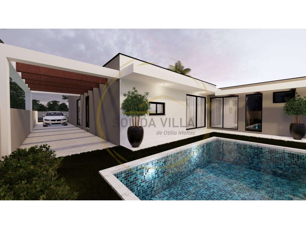 Moradia Térrea Isolada T3+1 c/piscina - Fernão Ferro, Seixal - 550.... - Grande imagem: 3/4