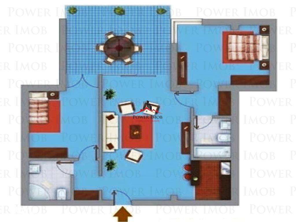 HOTEL ALPIN - Vanzare apartament cu 3 camere in Poiana Brasov-12