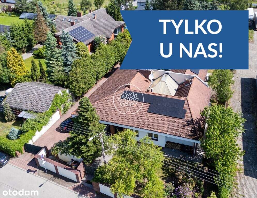 Dom wolnostojący, kryty basen, sauna, pompa ciepła