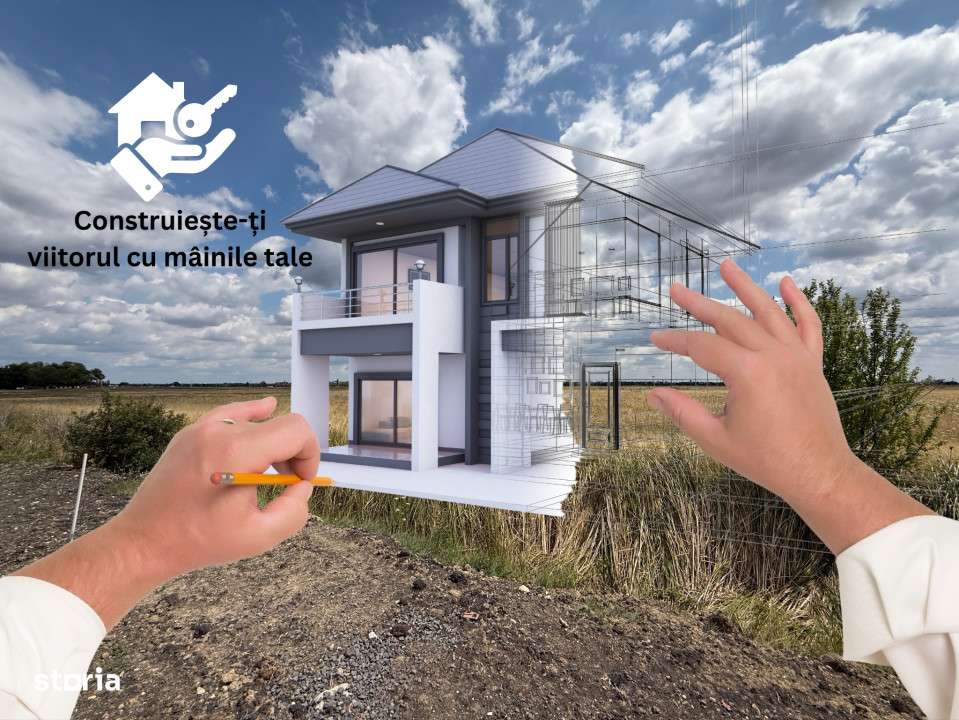 Teren Intravilan 976 mp, regim S+P+2E, utilat - Torontalului - Imagine principală: 1/2