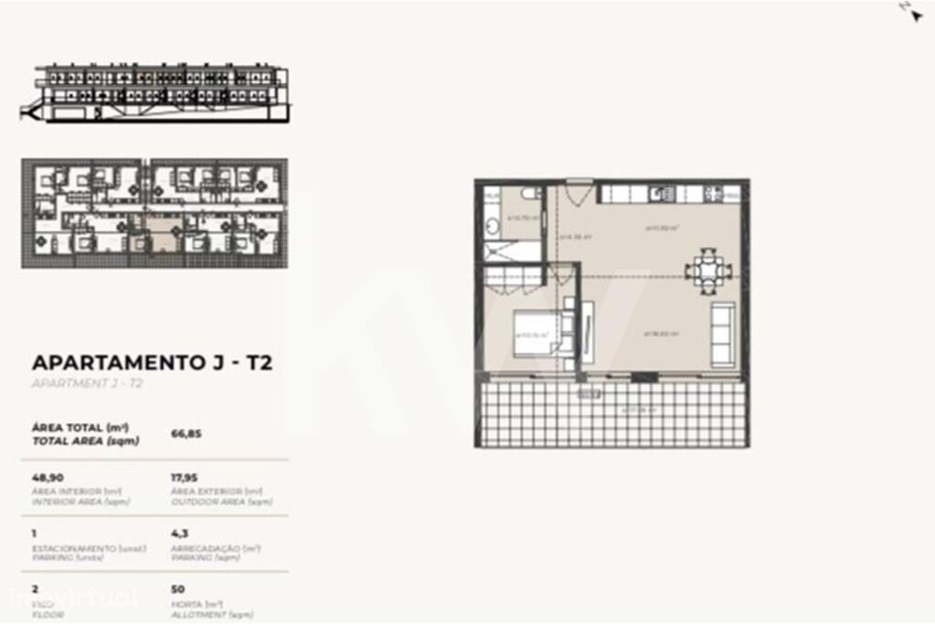 Fantástico Apartamento T1 em condominio fechado