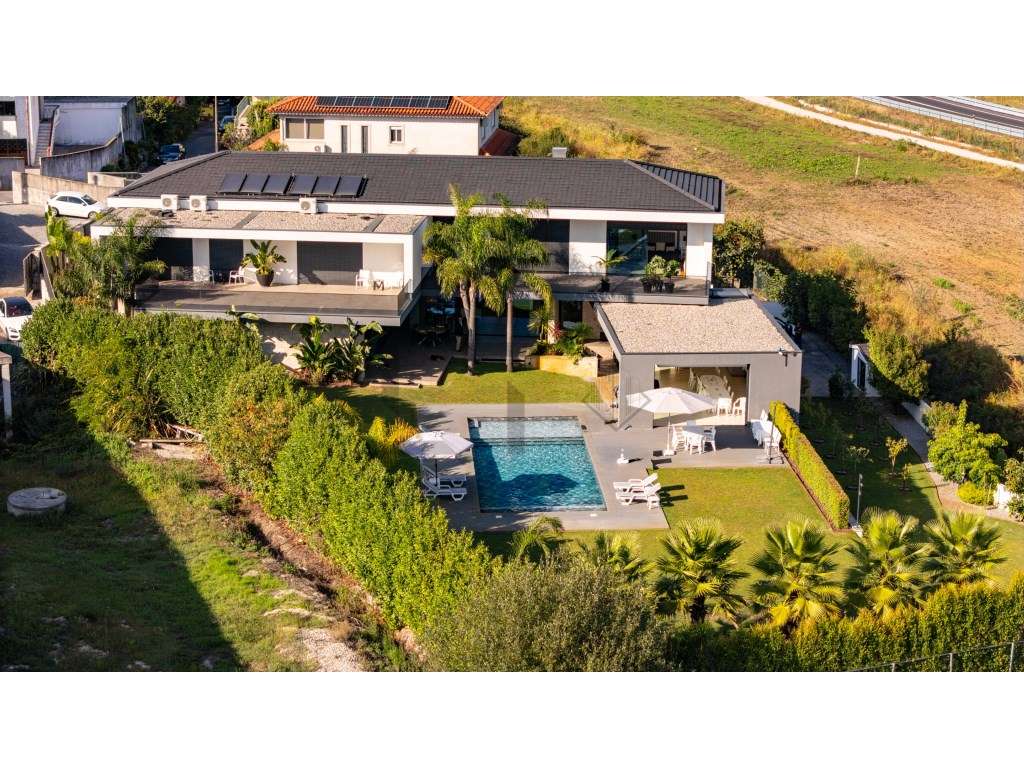 Soberba Moradia Isolada T7 com Piscina e vista para o Monte para Ve... - Grande imagem: 5/60