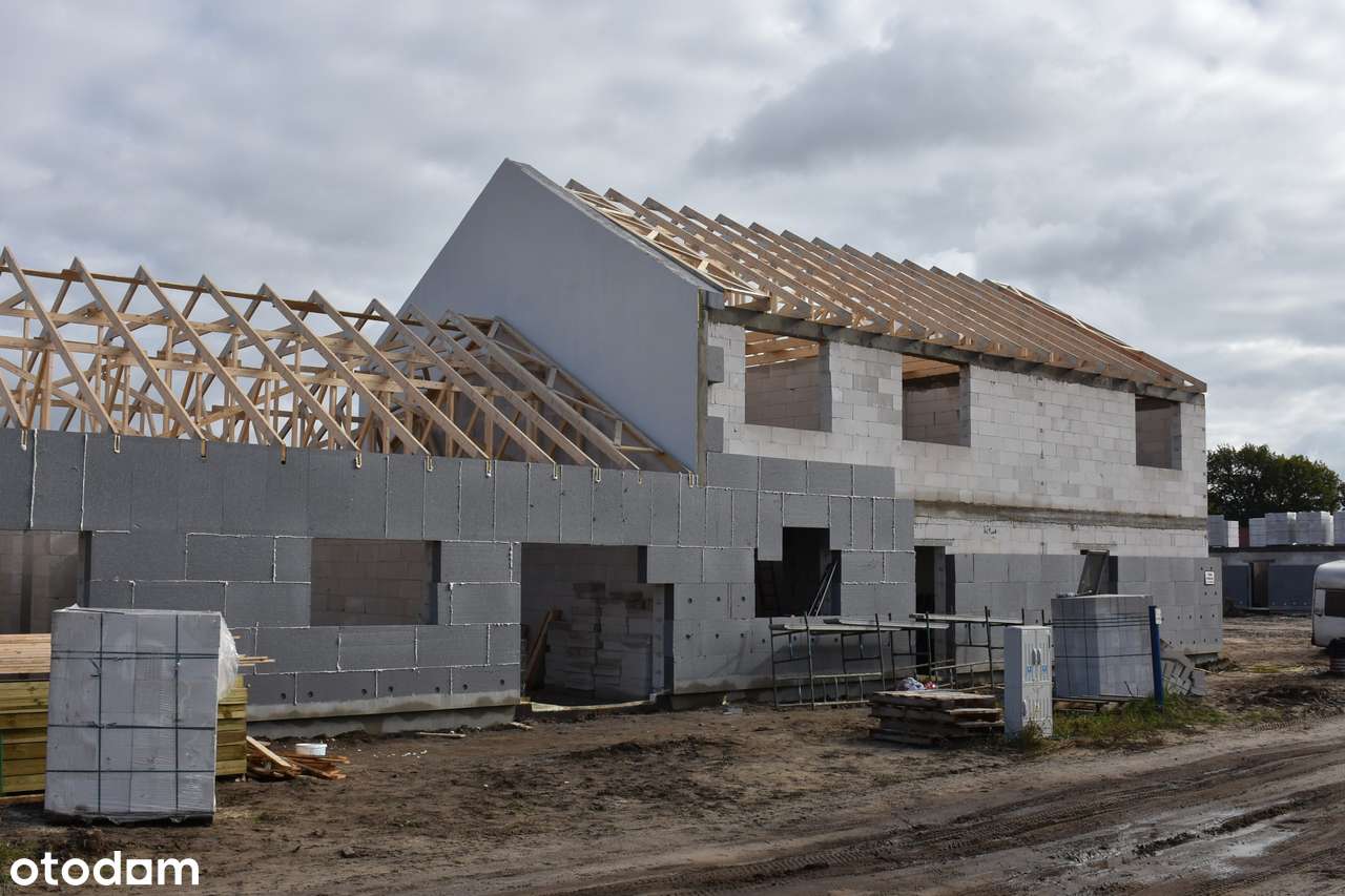 Parterówka w zabudowie szeregowej, garaż, p.ciepła, działka 450 m2-8