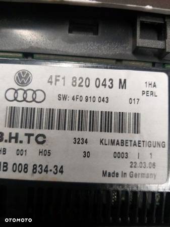 Audi A6 C6 panel nawiewu 4f1820043m - 2
