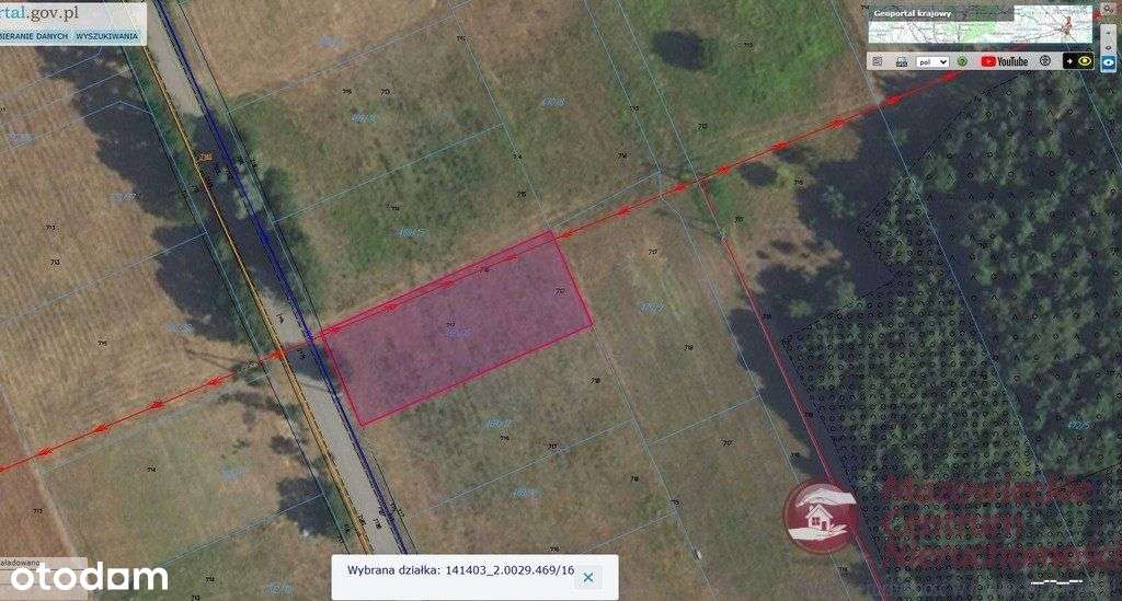 Działka budowlana - prąd, woda, światłowód - Pełny obrazek: 4/7